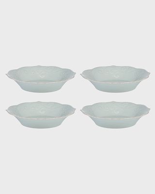 French Perle Pasta Bowls, Set of 4
