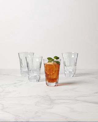 French Perle Short Glasses, Set of 4