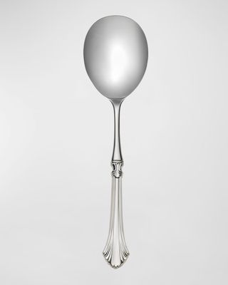 French Regency Salad Serving Spoon, Hollow Handle