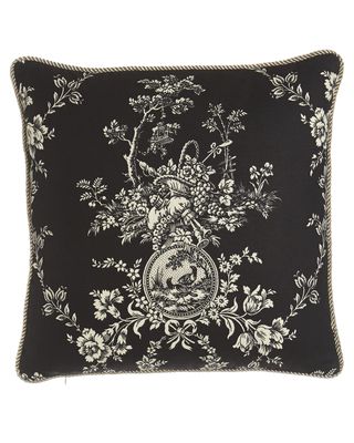 "French Toile" Pillow, 20"Sq.