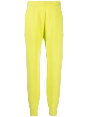 Frenckenberger cashmere knitted joggers - Yellow