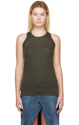 Frenckenberger Gray Cashmere Tank Top