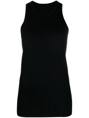 Frenckenberger knitted cashmere tank top - Black