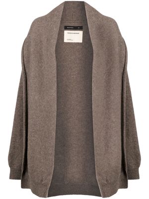 Frenckenberger long-sleeve cashmere cardigan - Brown