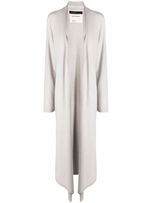 Frenckenberger long-sleeve cashmere cardigan - Grey