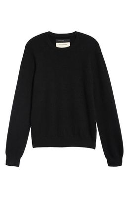 FRENCKENBERGER Mini Crewneck Cashmere Sweater in Black