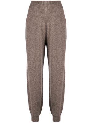Frenckenberger tapered cashmere trousers - Brown