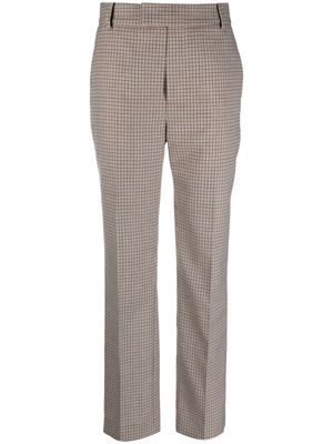 Frenken tailored check-print trousers - Neutrals