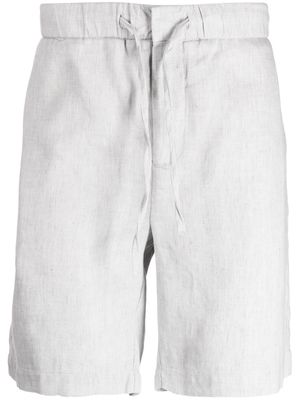 Frescobol Carioca Felipe linen-cotton shorts - Grey