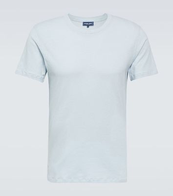 Frescobol Carioca Lucio cotton and linen T-shirt