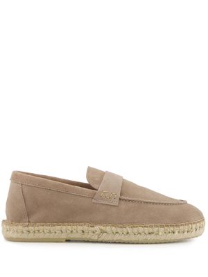 Frescobol Carioca Marcelo suede loafers - Neutrals