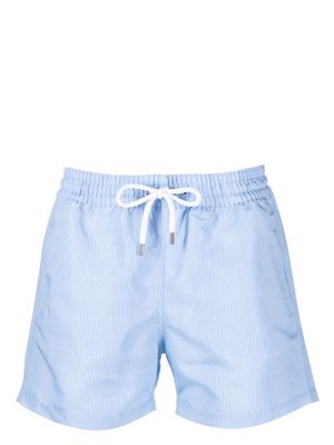 Frescobol Carioca Sombra print swim shorts - Blue