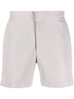 Frescobol Carioca straight-leg swim shorts - Grey