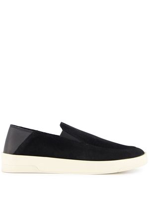 Frescobol Carioca Telo slip-on suede sneakers - Black