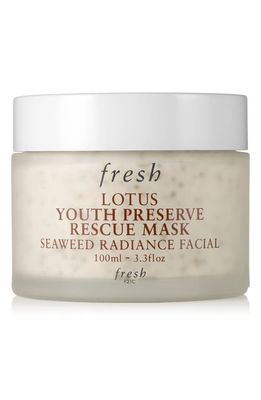 Fresh Lotus Youth Preserve Rescue Face Mask