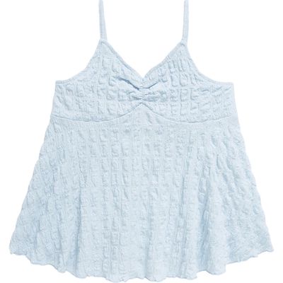 Freshman Kids' Textured Camisole in Blue