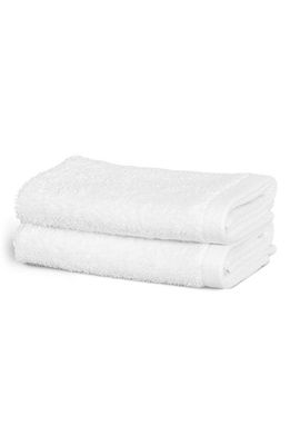 FRETTE Simple Border Bath Essentials in White