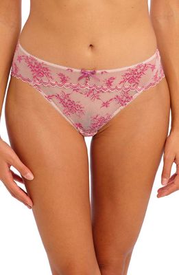 Freya Offbeat Decadence Galloon Lace Briefs in Vintage Rose