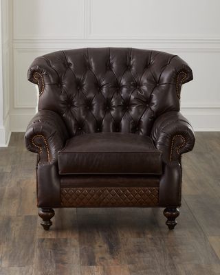 Freyja Leather & Hide Chair