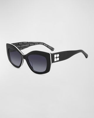 frida acetate butterfly sunglasses