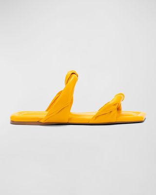 Frida Dual-Twist Slide Sandals