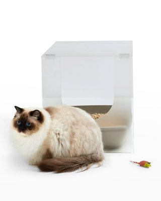 Frosted Cat Litter Box Cover