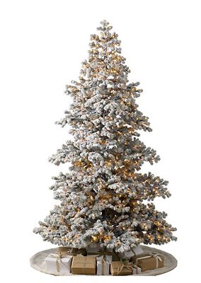 Frosted Yukon Spruce® Pre-Strung Snow-Flocked Artificial Christmas Tree