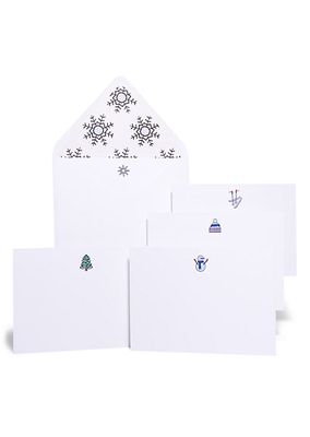 Frosty Notecards Set