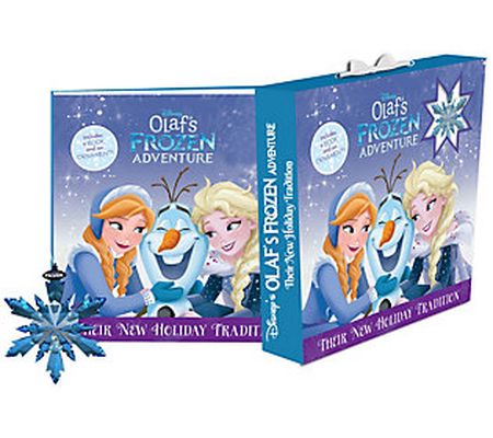 Frozen 2 New Holiday Tradition Book & Ornament