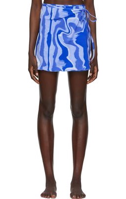 Fruity Booty SSENSE Exclusive Blue Pamela Cover Up
