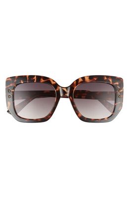 Frye 50mm Gradient Square Sunglasses in Tortoise