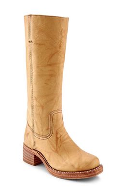Frye Campus Knee High Boot in Banana - Montana Leather