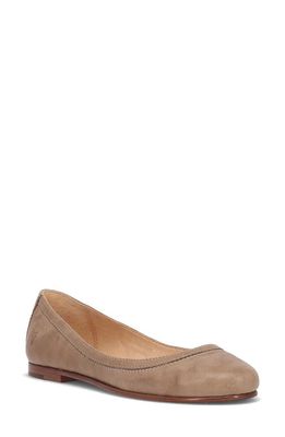 Frye Carson Ballet Flat in Clay