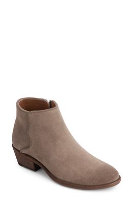 Frye Carson Piping Bootie in Medium Taupe - Suede Leather