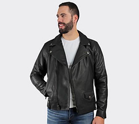 Frye Men's Classic Moto Leather Jacket
