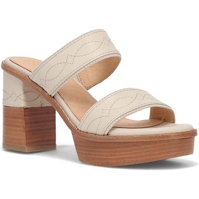 Frye Pipa Platform Sandal in Ivory