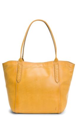 Frye Reed Leather Tote in Sunflower