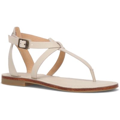 Frye Taylor Ankle Strap Sandal in Ivory