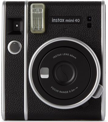 Fujifilm Black instax mini 40 Instant Contact Sheet & Camera Set