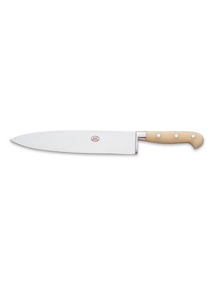 Full-Tang Forged Stainless Steel Chef's Knife - White - White