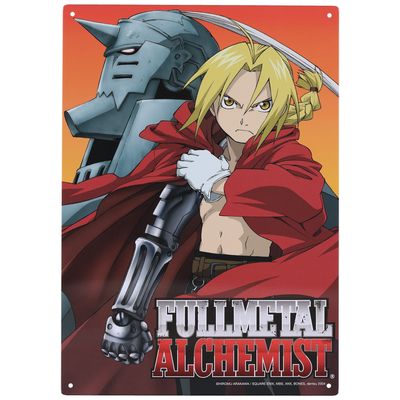 Fullmetal Alchemist 11.5" x 8.25"  Metal Sign