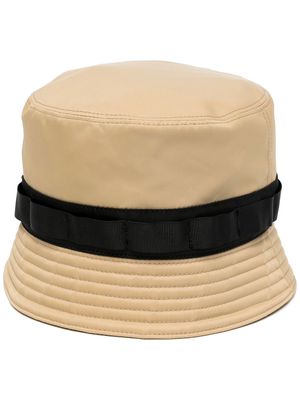 Fumito Ganryu contrasting bucket hat - Brown