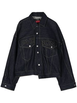 Fumito Ganryu Phenon cotton denim jacket - Blue