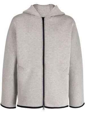 Fumito Ganryu Poly zip-up jacket - Grey