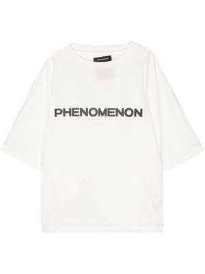 Fumito Ganryu x Phenomenon logo-print T-shirt - White