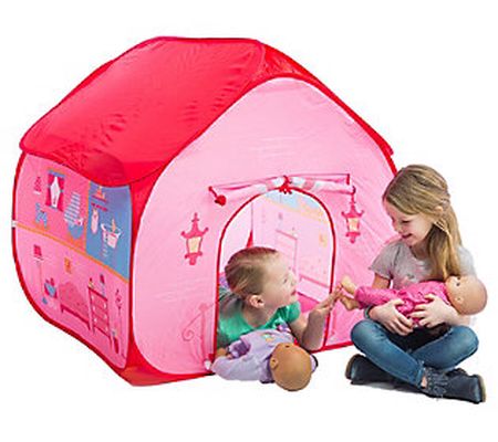 Fun2Give Pop it Up Dollhouse Tent with House Pl aymat