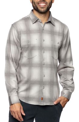 Fundamental Coast Andy Wolfpoint Plaid Button-Up Shirt in Vapor