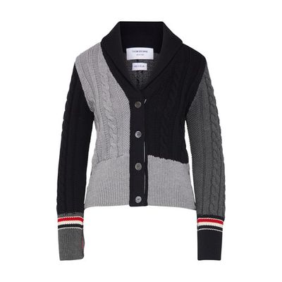 Funmix Shawl Collar cardigan