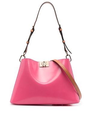 Furla Bag S Blossom leather shoulder bag - Pink