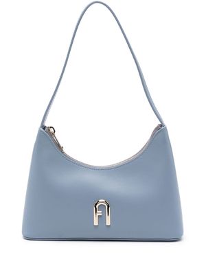 Furla Diamante leather shoulder bag - Blue